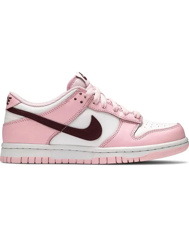 Nike Dunk Low Pink Foam Red White